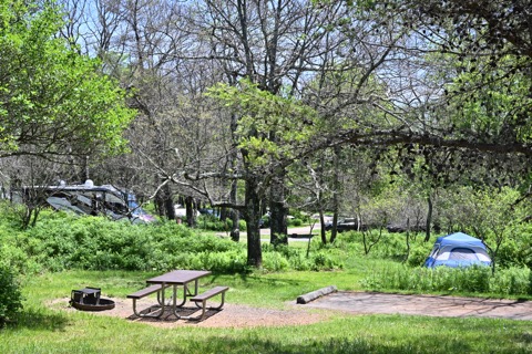 Big Meadows Campground, Shenandoah National Park (Skyline Drive)