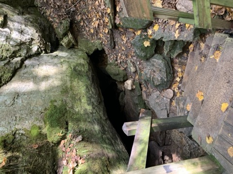 Devil's Icebox — Rock Bridge Memorial State Park — Columbia