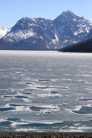 Eklutna Lake — Chugach State Park (about an hour from Anchorage)