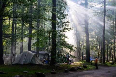 Elkmont Campground — Great Smoky Mountains National Park