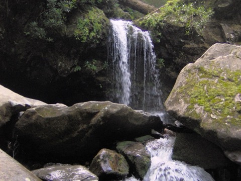 Grotto Falls (Trillium Gap Trail) — Great Smoky Mountains National Park