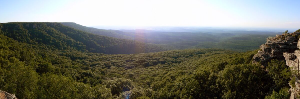 View from Cameron Bluff, Mount Magazine, Arkansas
