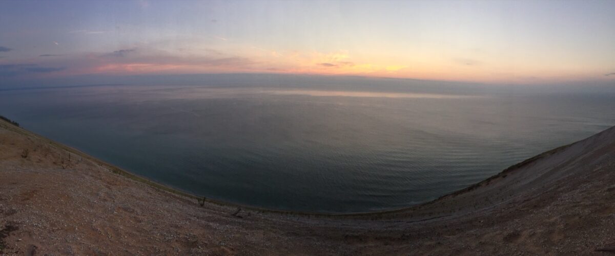 Lake Michigan from Sleeping Bear Dunes, Michigan