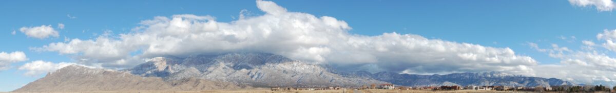 Sandia Mountains Panorama, New Mexico
