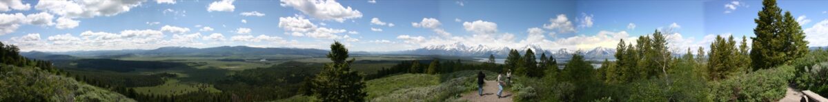 Grand Teton National Park at Signal Mountain Road, Wyoming