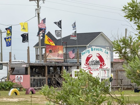Holly Beach ("Cajun Riviera") — Cameron Parish