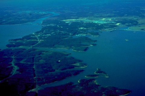 Kentucky Lake — near the Tennessee border