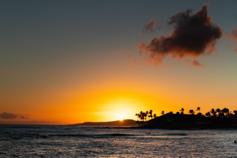 Poipu Beach Park — south shore, Kauai