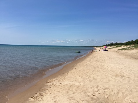 Sand Point Beach — Pictured Rocks (Munising)