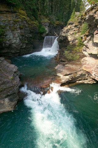 St. Mary &amp; Virginia Falls — Glacier National Park