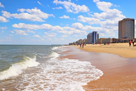 Virginia Beach Oceanfront &amp; Boardwalk